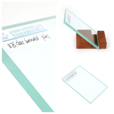 6.38 mm de verre flottant laminé de sécurité transparent de qualité A pour fenêtre / porte / rideau