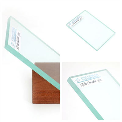 6.76mm / 8.76mm verre stratifié insonorisé clair de qualité A pour fenêtre / porte