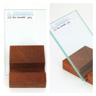 5+5 mm de verre stratifié résistant aux chocs de qualité A 915X2140 2140X3300 2760X3300