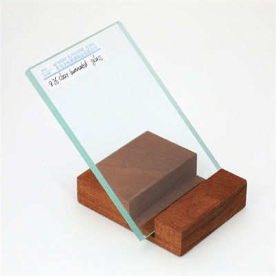 6 mm + 6 mm verre stratifié transparent pour balustrade Escalier devant magasin