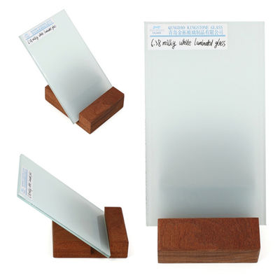 Structural Architectural Vitrage stratifié blanc lait pour balustrade