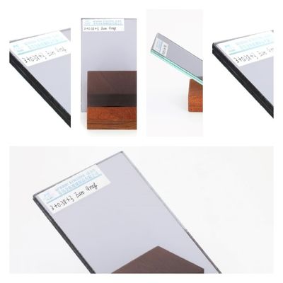 Ventilateur de sécurité en verre laminé résistant aux chocs pour cloisons / balustrades