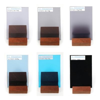 Vêtement stratifié de couleur bleu gris euro résistant aux intempéries épaisseur 6,38 mm