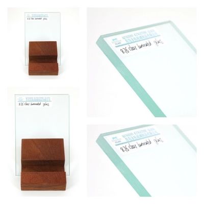 Sécurité décorative vitrage flottant stratifié résistant aux fissures 6,38 mm - 25,52 mm épaisseur
