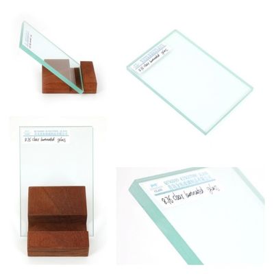 Vitrage stratifié transparent résistant à la rupture pour la construction 6,38 mm 6,76 mm 8,38 mm 8,76 mm