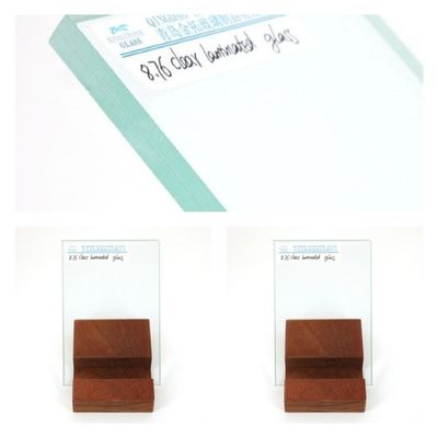 Verre de fenêtre acoustique lamellée insonorisée épaisseur 6,76 mm 8,76 mm 10,76 mm