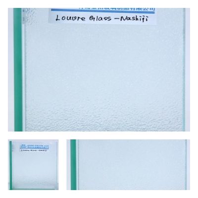 Rectangle F Verte verre à louve clair 4 mm 5 mm 6 mm Épaisseur verre ventilé