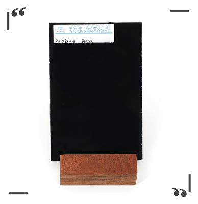 Solution de verre stratifié de grande taille de sécurité Couleur PVB gris pour les besoins du projet